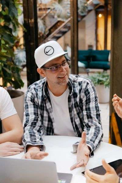 Pascal Schildknecht auf der Bühne